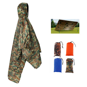 IPRee,Three,Outdoor,Poncho,Picnic,Tents,Raincoat,Moisture,Proof,Camping,Hiking,Picnic,Hunting,Travel,Accessories,Equipment,Survival,Shelter,Tactical