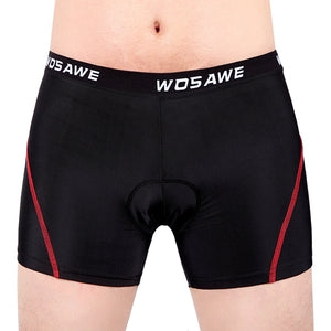 WOSAWE,Outdoor,Riding,Shorts,Silicone,Riding,Underwear