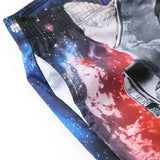 S5266,Beach,Shorts,Board,Shorts,Astronaut,Space,Printing,Drying,Waterproof,Elasticity