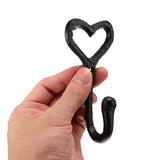 Black,Loveheart,Mounted,Heart,Hanger,Decor