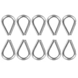 Turnbuckles,Stainless,Steel,Thimble,Swage,Marine,Shade