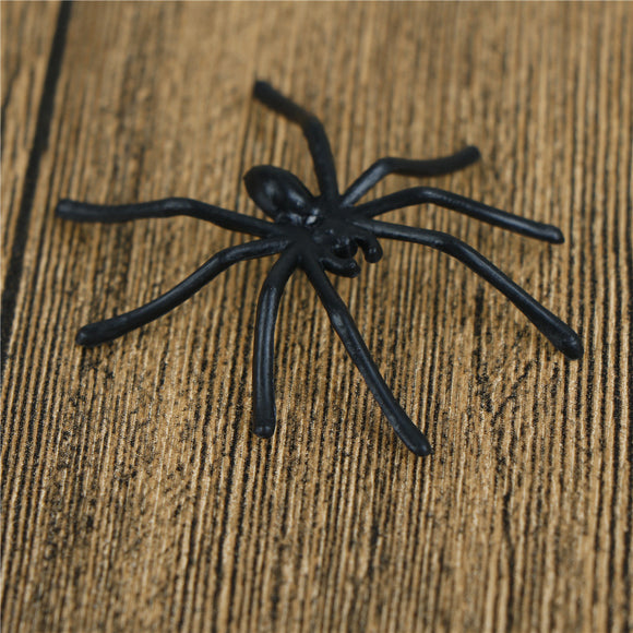 Halloween,Decorative,Spiders,Small,Plastic,Spider,Prank,Haunted,House,Decorations