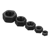 Suleve,MXHN2,50Pcs,Black,Nylon,Plastic,Washer,Hexagonal