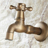 Antique,Brass,Mounted,Garden,Bathroom,Basin,Faucet,Water,Machine