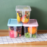 Kitchen,Fruit,Clear,Storage,Fridge,Organizer,Container,Handle