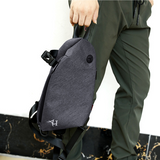 Men's,Tactical,Chest,Sling,Travel,Hiking,Cross,Messenger,Shoulder,Backpack,Solid