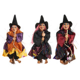 Halloween,Hanging,Animated,Talking,Witch,Props,Sound,Control,Decoration