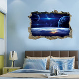 MIICO,Creative,Universe,Planet,Broken,Removable,Decorative,Decor,Sticker