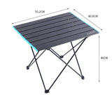Outdoor,Aluminum,Alloy,Folding,Table,Laptop,Portable,Picnic,Barbecue,Table,Aluminum,Plate,Table