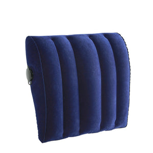 Inflatable,Waist,Pillow,Lumbar,Support,Large,Valve,Office