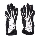 Fashion,Halloween,Skeleton,Ghost,Demon,Elastic,Skull,Gloves