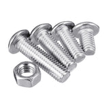 Suleve,MXSH4,515Pcs,Stainless,Steel,Socket,Button,Round,Screw,Assortment