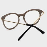 Women,Round,Shape,Metal,Frame,Personality,Casual,Outdoor,Sunglasses