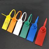 100Pcs,Plastic,Security,Numbered,Padlock,Buckle,Sample,Strap