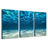 Miico,Painted,Three,Combination,Decorative,Paintings,Light,Seawater,Decoration