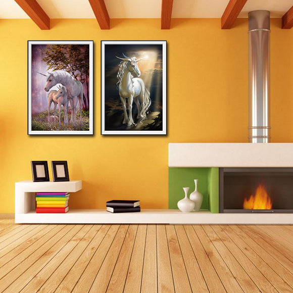 Miico,Painted,Combination,Decorative,Paintings,Dream,Horse,Decoration