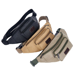 Canvas,Waterproof,Waist,Outdoor,Sports,Cycling,Running,Climbing