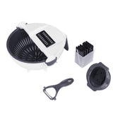 Multifunction,Vegetable,Cutter,Slicer,Chopper,Peeler,Drain,Basket,Kitchen