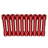 Suleve,M3AS13,10Pcs,Aluminum,Alloy,Standoff,Spacer,Round,Column,MultiColor,Smooth,Surface