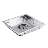 Brushed,Stainless,Steel,Insert,Drain,Invisible,Bathroom,Square,Shower,Floor,Grate