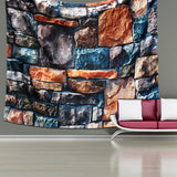 Stone,Brick,Decorative,Tapestry,Hanging,Living,Decor,Bedspread