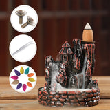 Mountain,River,Backflow,Incense,Burner,Ceramic,Backflow,Dragon,Incense,Holder,Cones
