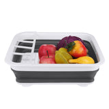 Kitchen,Collapsible,Drainer,Basket,Tableware,Holder,Fruit,Organizer,Storage,Container