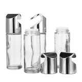 MEIGAR,Cruet,Pepper,Seasoning,Condiment,Spice,Bottles,Stand,Holder