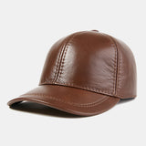 Men's,Genuine,Cowhide,Leather,Outdoor,Casual,Layer,Cowhide,Baseball