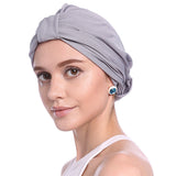 Women,Modal,Muslim,Stretch,Turban,Chemo,Beanie,Headwear,Cancer,Patient