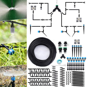 KCASA,Automatic,Plant,Watering,Garden,Distribution,Tubing,Adjustable,Nozzle,Irrigation,System