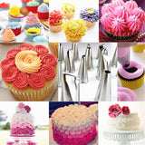 Honana,24Pcs,Flower,Pastry,Icing,Piping,Nozzles,Decorating,Baking,Tools