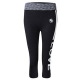 Women,Letter,Printed,Pants,Seventh,Length,Fitness,Legging