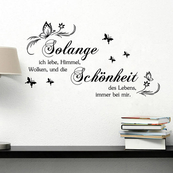 Sticker,Butterfly,Quotes,Decals,Stickers,Living,Study,Decor