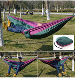 Outdoor,Camping,Hammock,Parachute,Cloth,Lightweight,Nylon,Portable,Hammock,People,140CM
