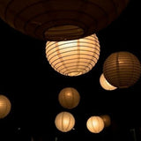 20pcs,White,Paper,Lanterns,Chinese,Japanese,Round,lampion,Wedding,Party,Decorations
