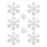 Snowflake,Shape,Waterproof,Treads,Bathroom,Stickers,Decorations