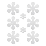 Snowflake,Shape,Waterproof,Treads,Bathroom,Stickers,Decorations