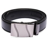 Automatic,Buckle,Business,Leisure,Black,Leather