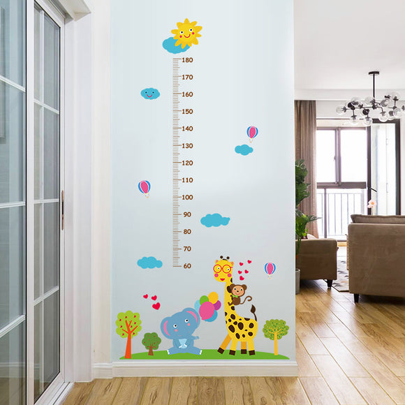 Miico,SK9340,Giraffe,Elephant,Painting,Heights,Sticker,Children's,Kindergarten,Decorative,Sticker