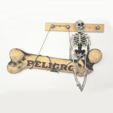 Skeleton,Escape,Haunted,House,Halloween,Skull,Decoration,Hanging,Plastic,Skeletons,Tricky