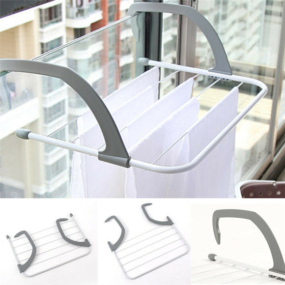 Folding,Drying,Outdoor,Portable,Cloth,Hanger,Balcony,Laundry,Dryer,Airer