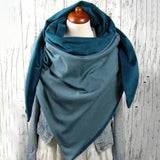 Women,Cotton,Thick,Winter,Outdoor,Casual,Solid,Color,Scarf,Shawl
