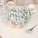 Single,Branch,Baby's,Breath,Artificial,Flowers,Flower,Wedding,Decoration,Shooting,Props