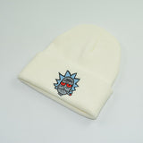 Men's,Womens,Winter,Embroidery,Morty,Knitted,Beanie,Windproof,Earmuffs,Skiing