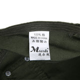 Cotton,Stripe,Military,Cadet,Adjustable,Sunscreen