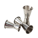 Stainless,Steel,Cocktail,Shaker,Jigger,Single,Double,Drink,Mixer,Pourers,Measurer,Tools