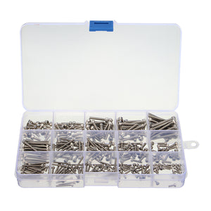 Suleve,MXSS2,Stainless,Socket,Screws,Allen,Assortment,300pcs