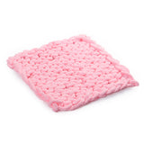 Winter,Luxury,Handmade,Crocheted,Knitted,Cover,Blankets,Colors,Thick,Thread