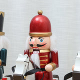 Wooden,Nutcracker,Soldier,Handcraft,Walnut,Puppet,Christmas,Decorations